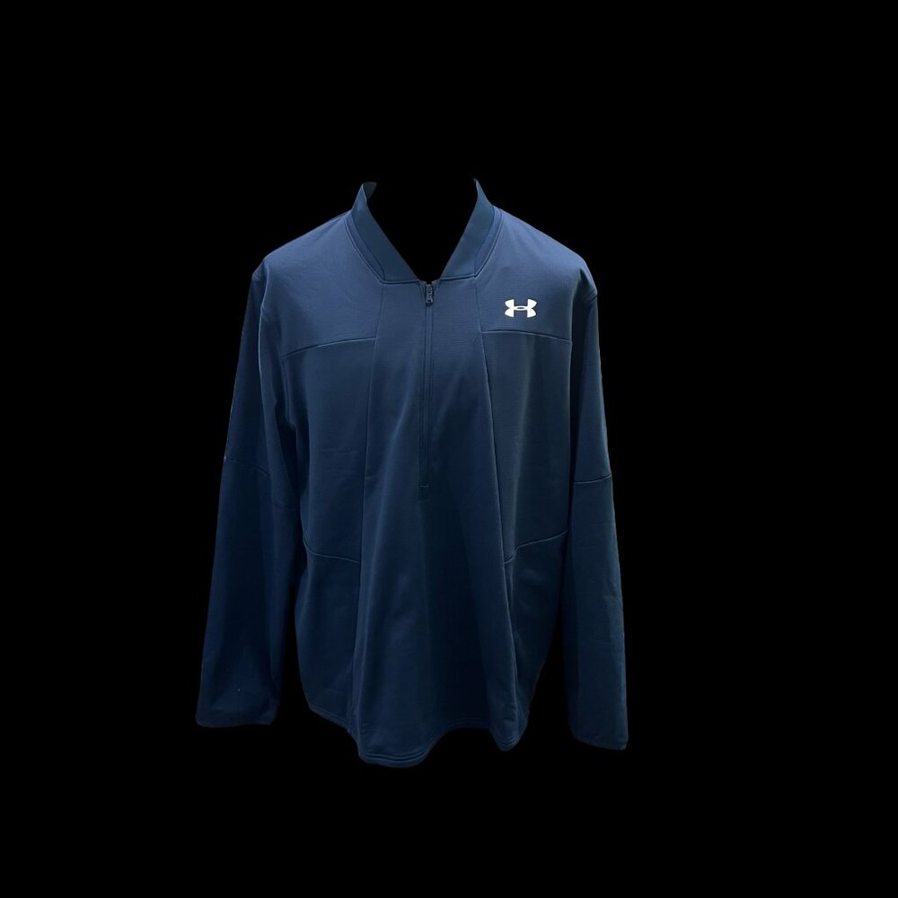 Men UA Under Armour Cold Gear 1/2 Zip Pullover Fleece
